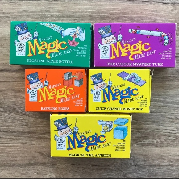 Marvin's Magic Toys Vintage Marvins Magic Made Easy Magic Tricks